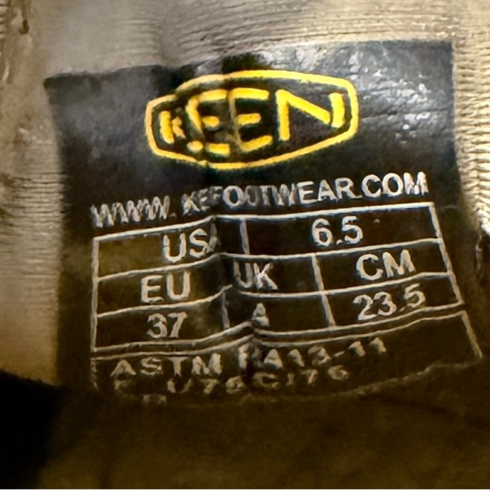 KEEN Utility Flint II Low ESD Work Shoes Women's 6.5 steel toe - Picture 7 of 7